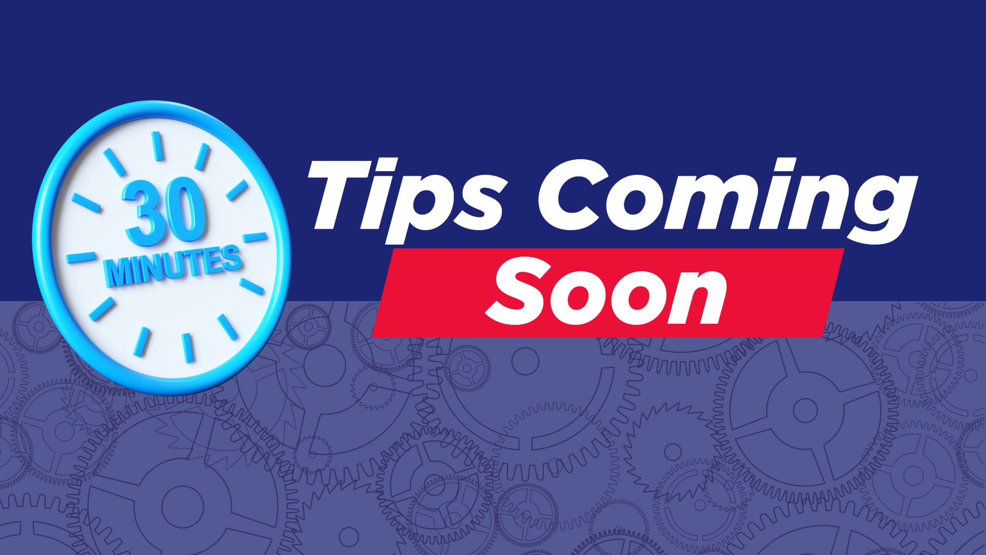 Saturday Tips coming inside 30 mins (4pts)