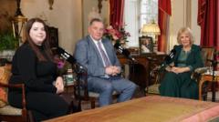 Queen praises family of BBC commentator Hunt for their bravery