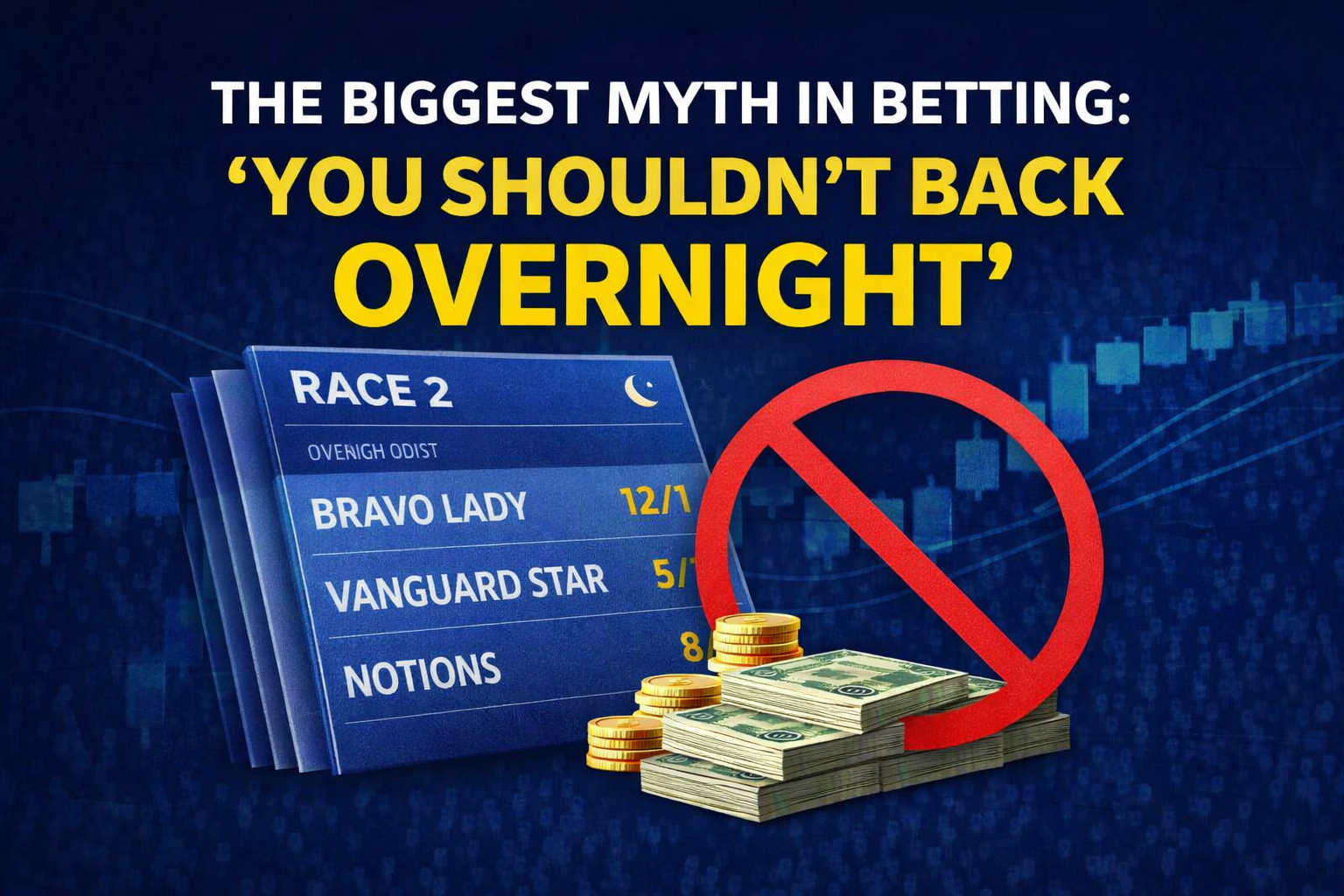 The Biggest Myth In Betting: “You Shouldn’t Back Overnight”