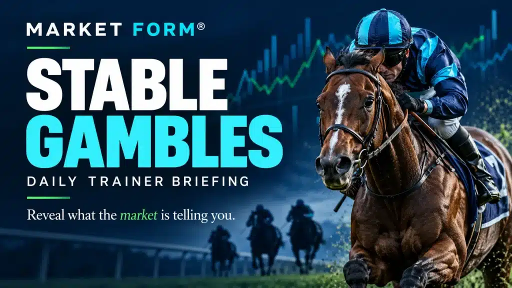 Stable Gambles: the daily trainer briefing — 24 October 2026
